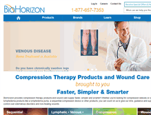Tablet Screenshot of biohorizonmedical.com